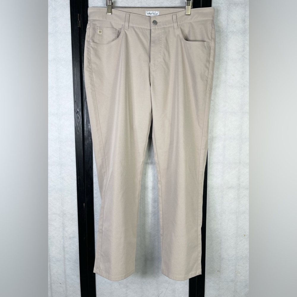 Peter Millar Khaki Trousers. 35/32